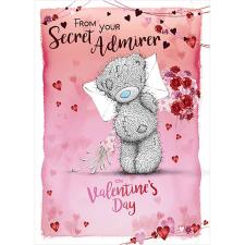 From You Secret Admirer Me to You Bear Valentine's Day Card Image Preview